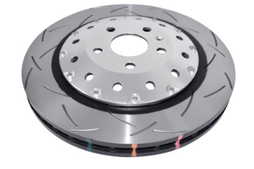 Picture of DBA 06-17 Audi RS3 4V Sedan 5000 Fully Assembled 2-Pc Silver Hat T3 Slot Rotor