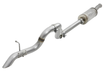 Picture of aFe MACH Force-Xp 2-5in 409SS Axle-Back Hi-Tuck Exhaust System 18-20 Jeep Wrangler JL V6 3-6L