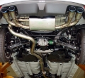 Picture of HKS 2008 STi 65mm Stainless Steel Mid-Pipe only compatible w- hks31021-AF012 or Stock Muffler