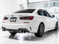 Picture of AWE Tuning 2019+ BMW M340i G20 Non-Resonated Touring Edition Exhaust - Quad Chrome Silver Tips