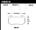 Picture of Hawk 2018 Subaru WRX STI DTC-30 Rear Brake Pads