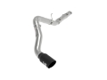 Picture of aFe Large-Bore HD 5in 409SS DPF-Back Exhaust System w-Black Tip 19-20 Ram Diesel Trucks L6-6-7L td