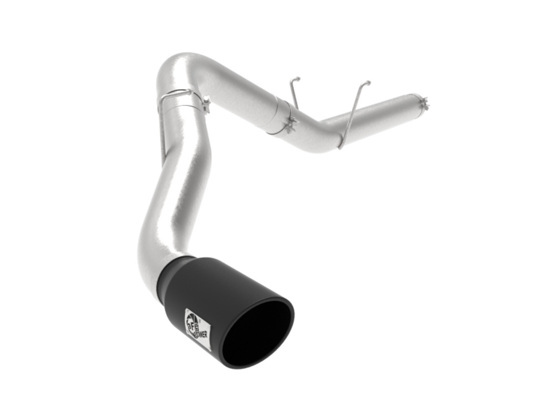 Picture of aFe Large Bore-HD 5in 409SS DPF-Back Exhaust System w-Black Tip 19-20 Ram Diesel Trucks L6-6-7L td