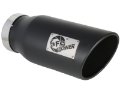 Picture of aFe Large Bore-HD 5in 409SS DPF-Back Exhaust System w-Black Tip 19-20 Ram Diesel Trucks L6-6-7L td