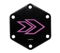 Picture of NRG Horn Button Delete - Arrow Engraved - Purple