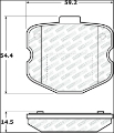 Picture of StopTech Street Select Brake Pads - Front
