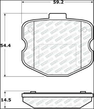 Picture of StopTech Street Select Brake Pads - Front