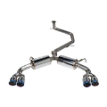 Picture of Remark 2019+ Toyota Corolla Hatchback Quad-Exit Cat-Back Exhaust Burnt Stainless Steel