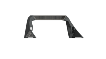 Picture of Road Armor 14-18 Chevy-GMC 1500 iD Headache Rack w-Bedrail Pods-40in Light Pod-Hyve Raw