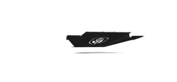 Picture of Road Armor 11-14 Chevy 2500 SPARTAN Front Bumper Bolt-On Skid Plate - Tex Blk