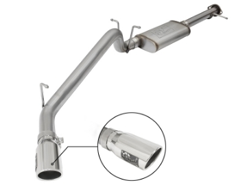 Picture of aFe MACH Force-Xp 3-0in 304 SS Cat-Back Exhaust w- Polished Tip 17-18 GM Colorado-Canyon
