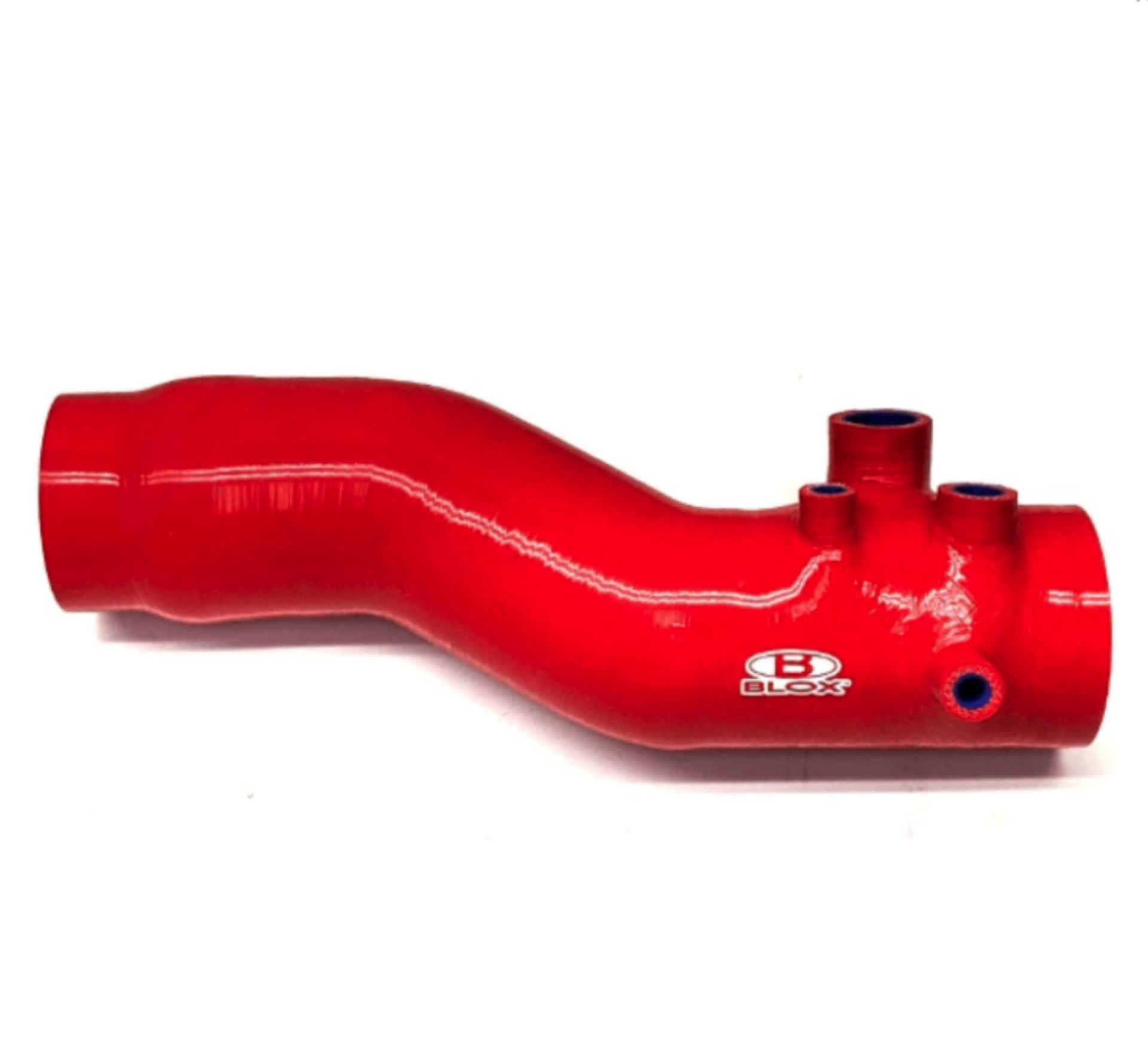 Picture of BLOX Racing 15-20 Subaru WRX FA20 High Power 3in Turbo Inlet Hose - Red