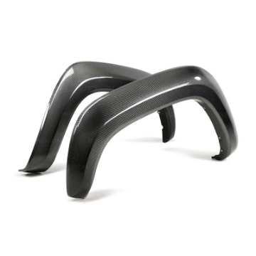 Picture of Seibon 16-20 Toyota Tacoma Carbon Fiber Front Fender Flares Pair