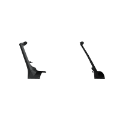 Picture of Road Armor 18-20 Jeep Wrangler JL Stealth A-Pillar Mounts 52-25in RIGID Array w-Lower Mount - Blk