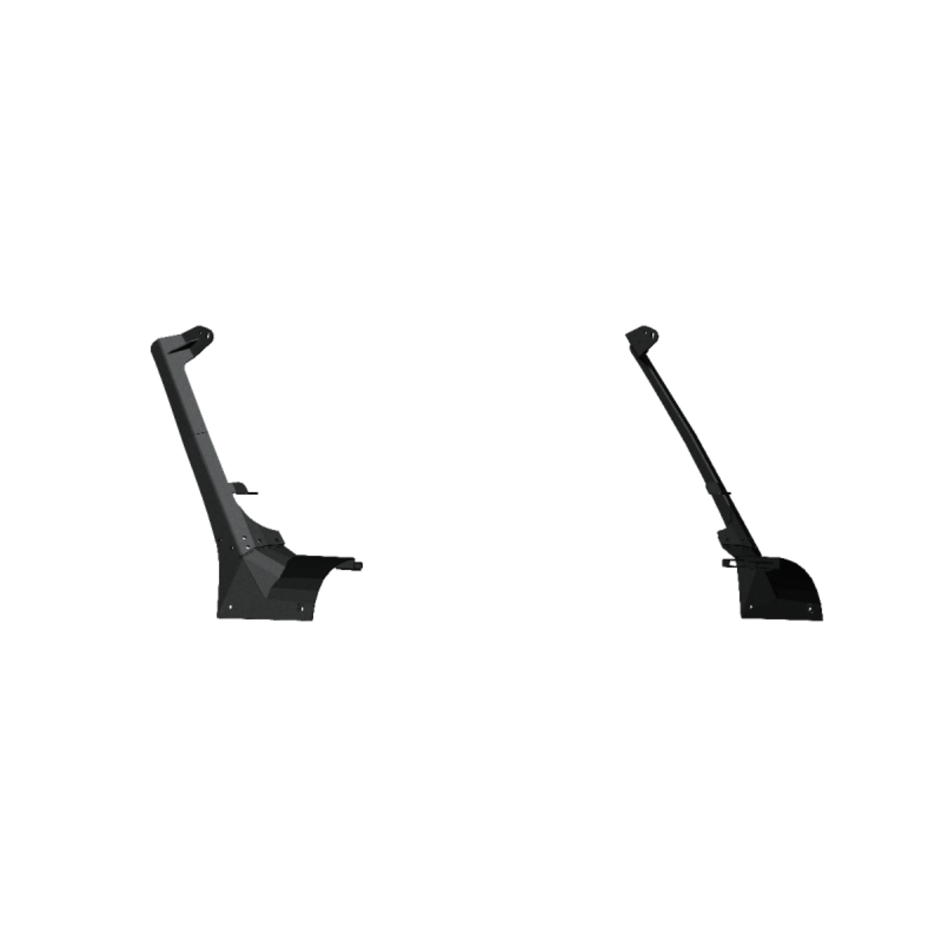 Picture of Road Armor 18-20 Jeep Wrangler JL Stealth A-Pillar Mounts 52-25in RIGID Array w-Lower Mount - Blk