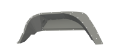 Picture of Road Armor 2020 Jeep Gladiator JT Stealth Rear Fender Liner Body Armor - Raw