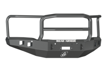 Picture of Road Armor 14-15 GMC 1500 Stealth Front Winch Bumper w-Lonestar Guard - Tex Blk