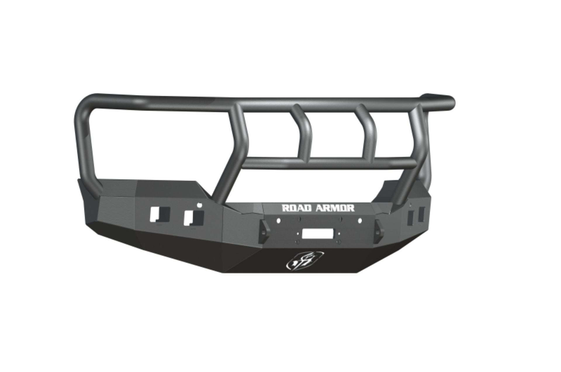 Picture of Road Armor 15-19 GMC 2500 Stealth Front Winch Bumper w-Titan II Guard - Tex Blk