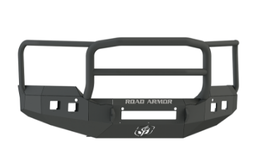 Picture of Road Armor 15-19 GMC 2500 Stealth Front Bumper w-Lonestar Guard - Tex Blk