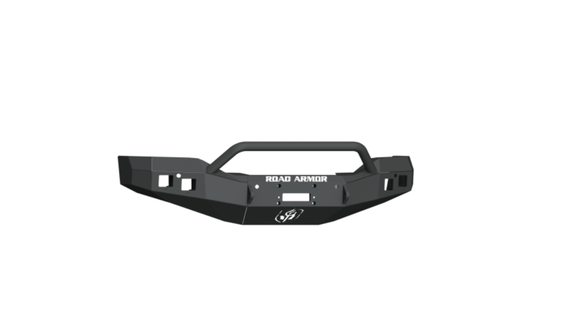 Picture of Road Armor 16-18 GMC 1500 Stealth Front Winch Bumper w-Pre-Runner Guard - Tex Blk