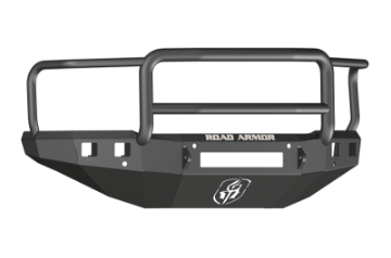Picture of Road Armor 15-19 Chevy 2500 Stealth Front Bumper w-Lonestar Guard - Tex Blk