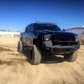 Picture of Road Armor 08-13 GMC 1500 Stealth Front Winch Bumper w-Pre-Runner Guard - Tex Blk