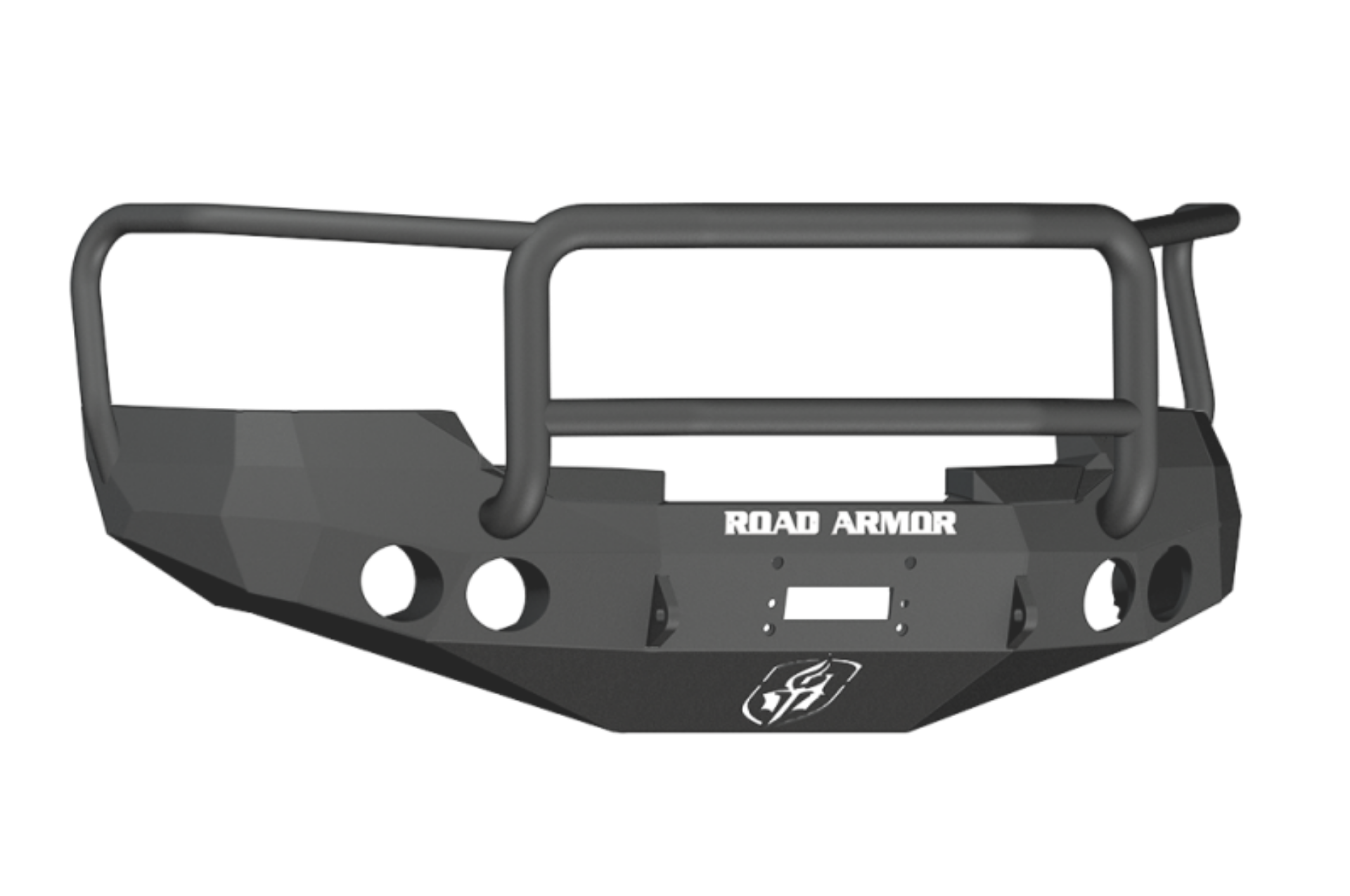 Picture of Road Armor 08-13 GMC 1500 Stealth Front Winch Bumper w-Lonestar Guard - Tex Blk