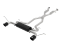 Picture of aFe Vulcan Series 2-5in 304SS Cat-Back Exhaust 11-20 Jeep Grand Cherokee WK2 5-7L w- Black Tips