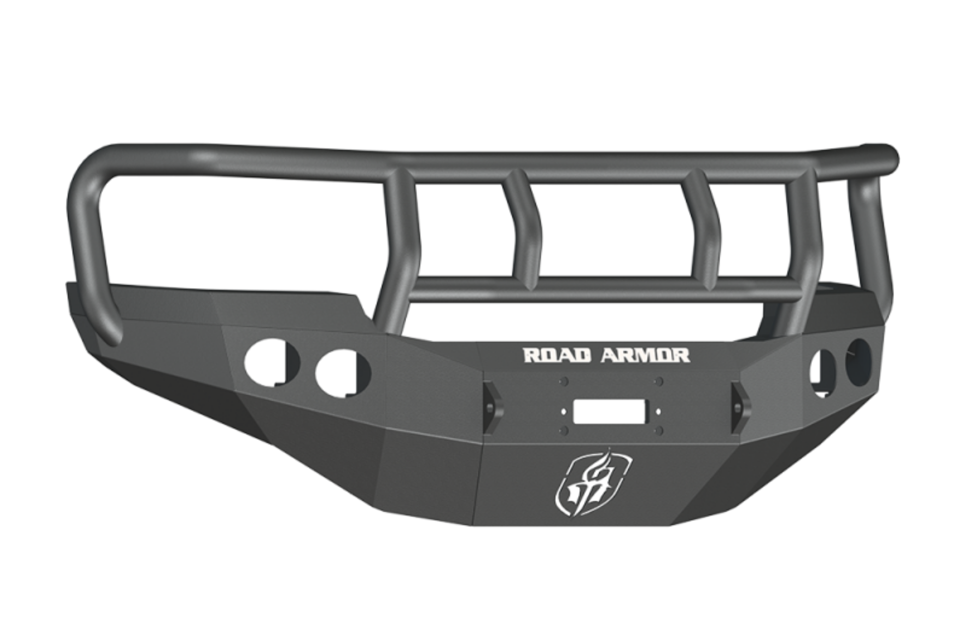 Picture of Road Armor 11-14 GMC 2500 Stealth Front Winch Bumper w-Titan II Guard - Tex Blk
