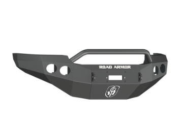 Picture of Road Armor 11-14 GMC 2500 Stealth Front Winch Bumper w-Pre-Runner Guard - Tex Blk