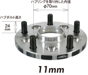 Picture of Project Kics 11mm Thick 12x1-50 Wide Tread Spacer