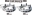 Picture of Project Kics 30mm Thick 12x1-25 6-139-7 4WD Wide Tread Spacers