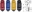 Picture of Project Kics RL53 Leggdura Racing Shell Set - Gold 20 Pcs