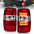 Picture of ANZO 2000-2006 Chevrolet Tahoe LED Tail Lights w- Red Lens Chrome Housing