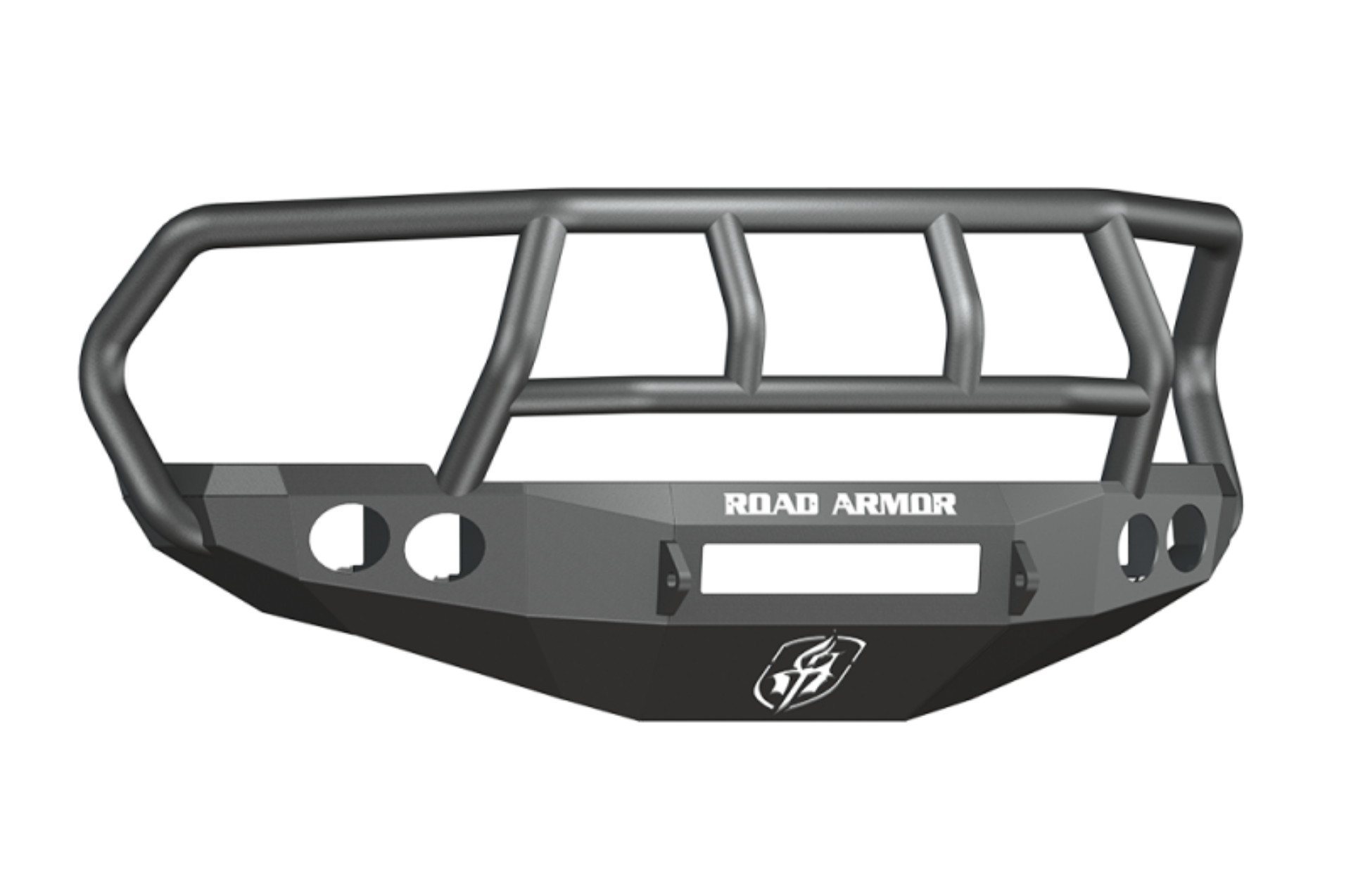 Picture of Road Armor 10-18 Ram 2500 Stealth Front Bumper w-Titan II Guard - Tex Blk