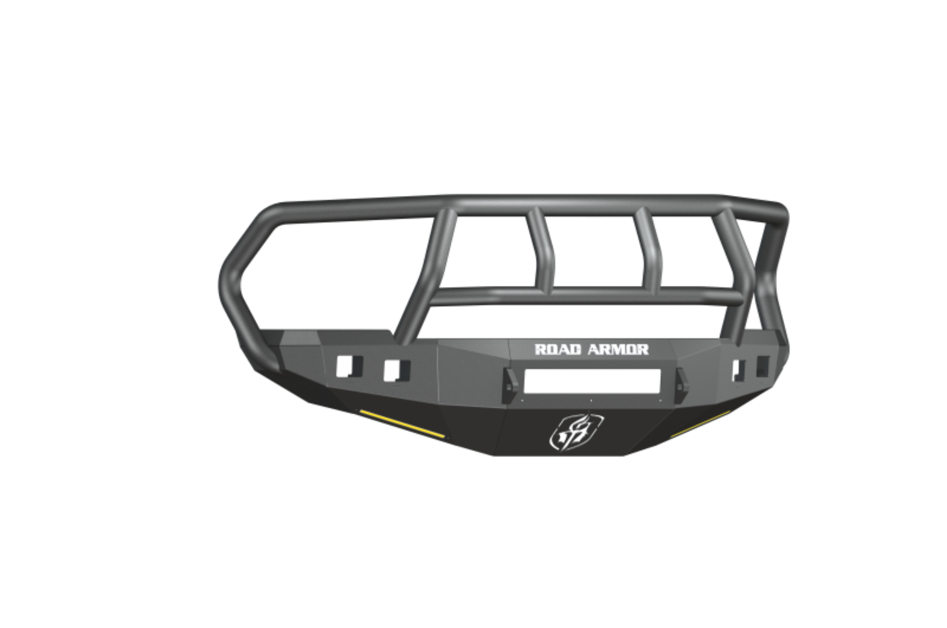 Picture of Road Armor 10-18 Ram 2500 Stealth Front Bumper w-Titan II Guard - Tex Blk