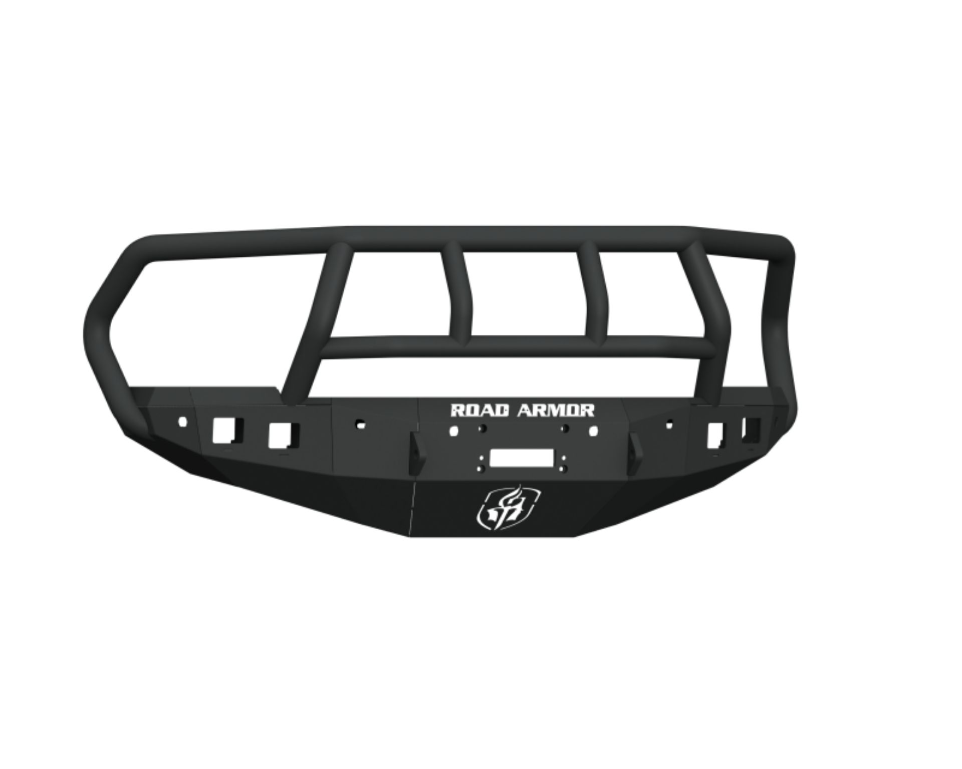 Picture of Road Armor 16-18 Ram 2500 Stealth Front Winch Bumper w-Titan II Guard-6 Sensor Holes - Tex Blk