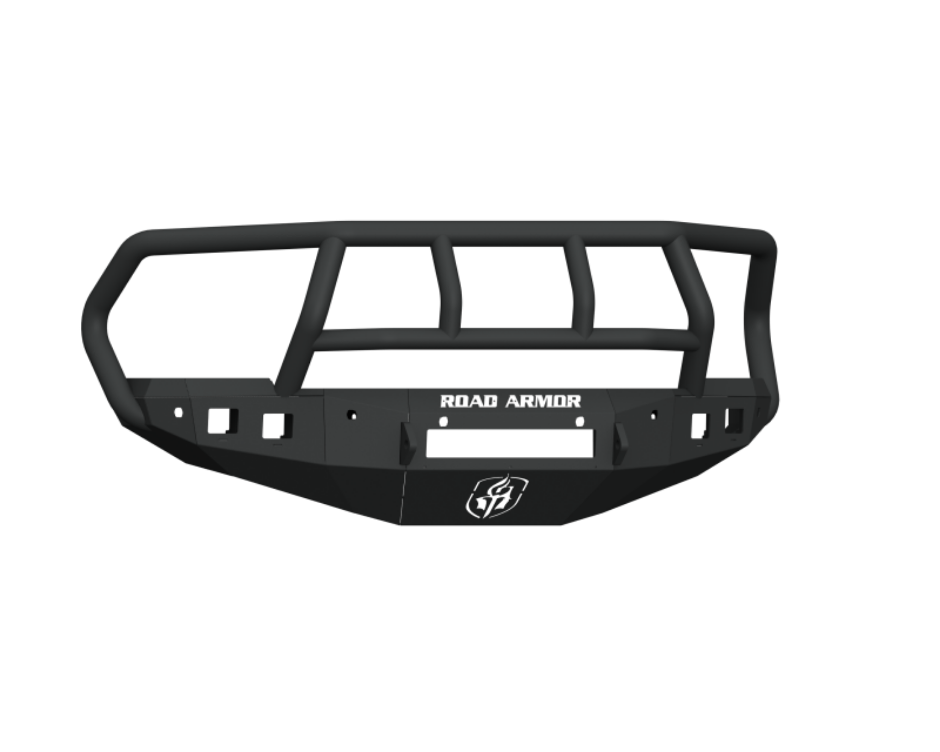 Picture of Road Armor 16-18 Ram 2500 Stealth Front Bumper w-Titan II Guard-6 Sensor Holes - Tex Blk