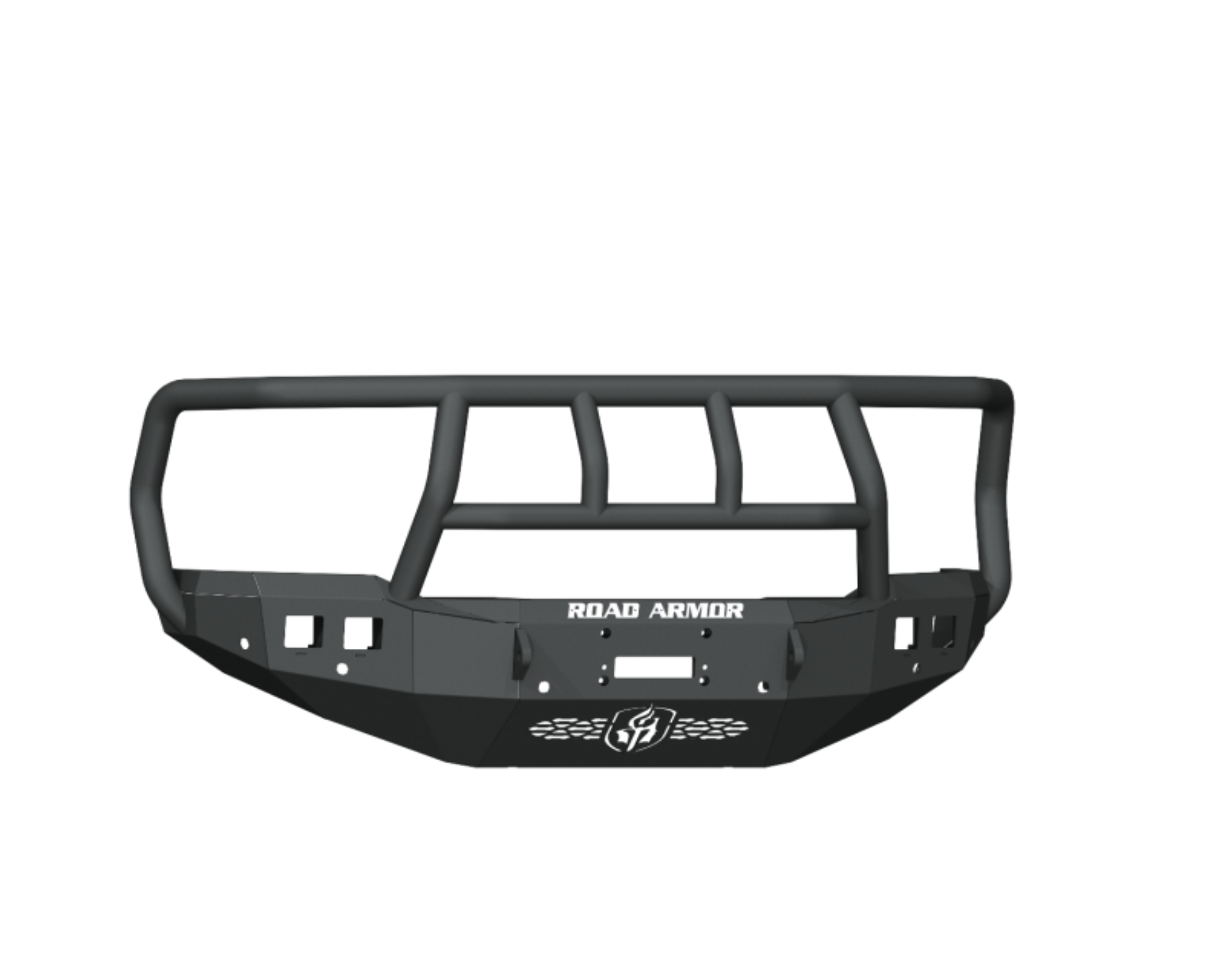 Picture of Road Armor 19-20 Ram 2500 Stealth Front Winch Bumper w-Titan II Guard-6 Sensor Holes - Tex Blk