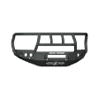 Picture of Road Armor 19-20 Ram 2500 Stealth Front Bumper w-Titan II Guard-6 Sensor Holes - Tex Blk