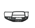 Picture of Road Armor 19-20 Ram 2500 Stealth Front Bumper w-Lonestar Guard-6 Sensor Holes - Tex Blk