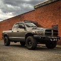 Picture of Road Armor 02-05 Dodge 1500 Stealth Front Winch Bumper - Tex Blk