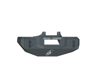 Picture of Road Armor 07-18 Jeep Wrangler JK Stealth Stubby Front Winch Bumper - Tex Blk