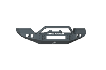 Picture of Road Armor 07-18 Jeep Wrangler JK Stealth Front Winch Bumper w-Pre-Runner Guard - Tex Blk