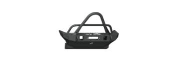 Picture of Road Armor 18-20 Jeep Wrangler JL Stealth Front Winch Bumper w-Stinger Mid Width - Tex Blk
