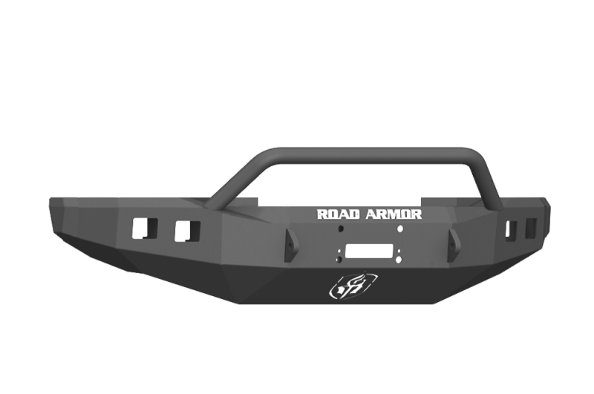 Picture of Road Armor 17-20 Ford F-250 Stealth Wide Fender Front Winch Bumper w-Pre-Runner Guard - Tex Blk