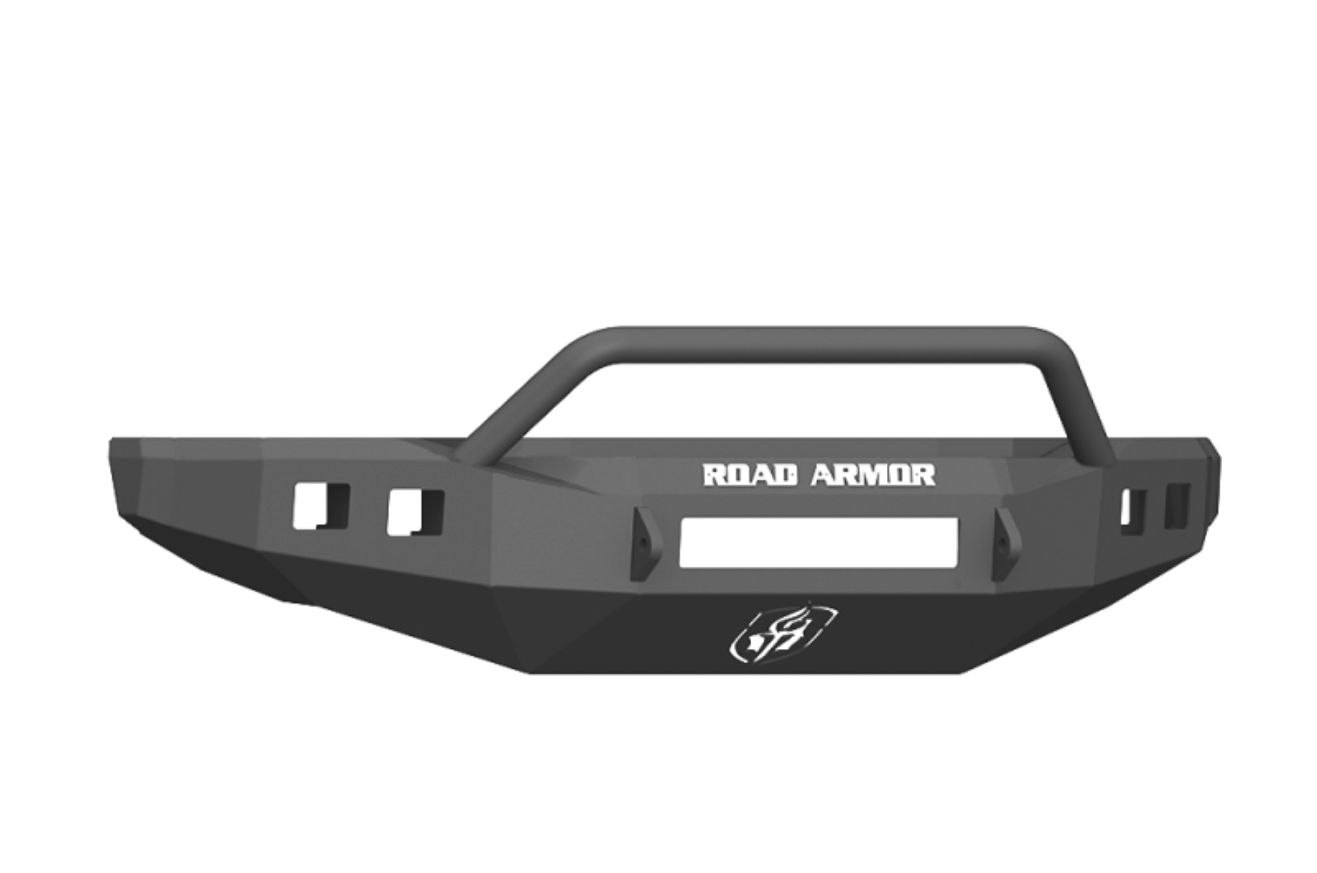 Picture of Road Armor 17-20 Ford F-250 Stealth Wide Fender Flare Front Bumper w-Pre-Runner Guard - Tex Blk