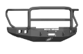 Picture of Road Armor 17-20 Ford F-250 Stealth Wide Fender Front Winch Bumper w-Lonestar Guard - Tex Blk