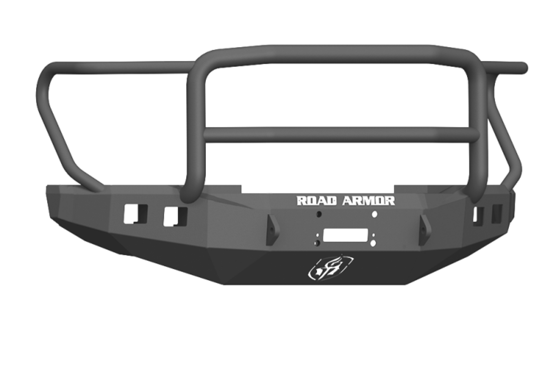 Picture of Road Armor 17-20 Ford F-250 Stealth Wide Fender Front Winch Bumper w-Lonestar Guard - Tex Blk