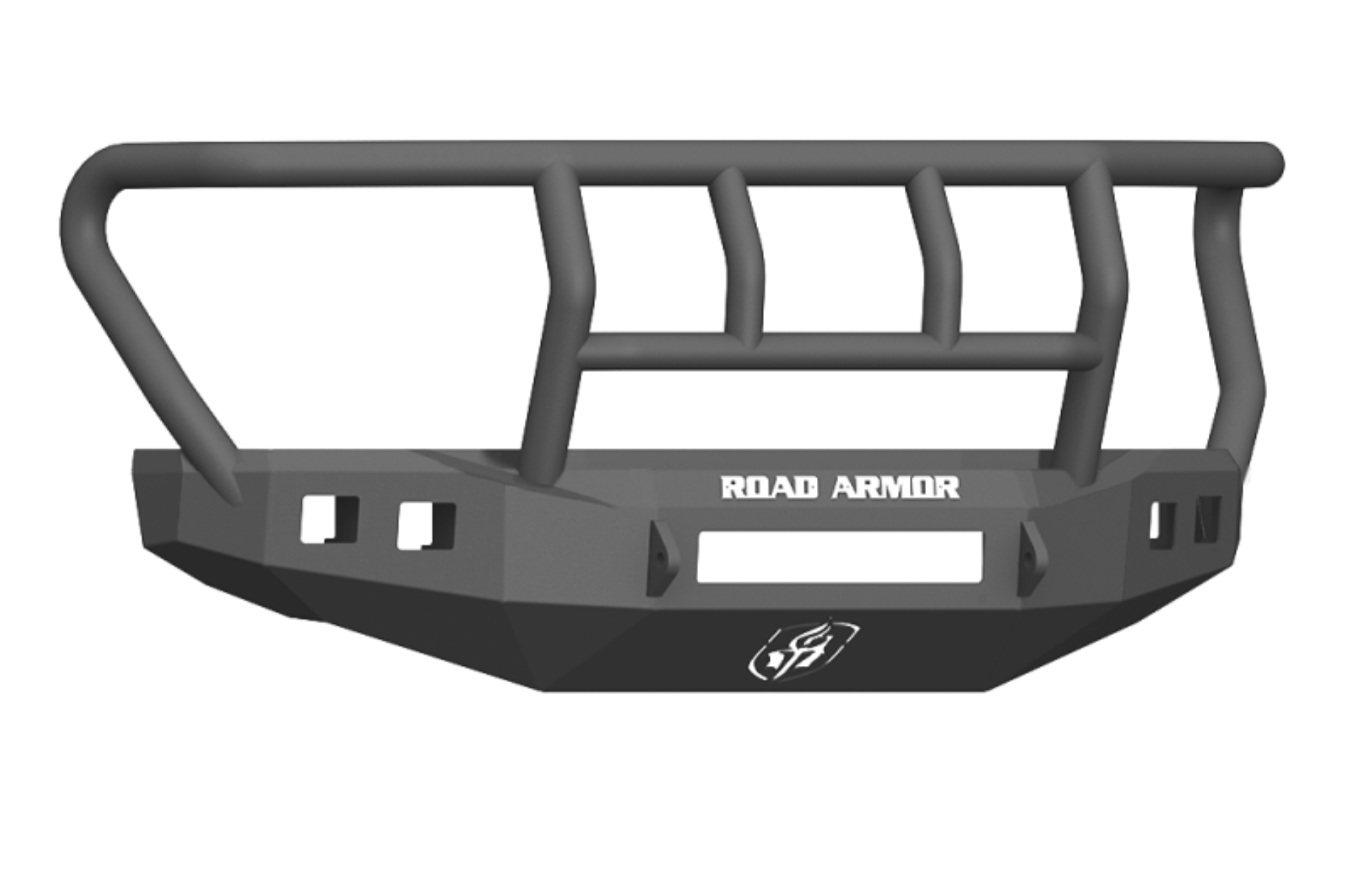 Picture of Road Armor 17-20 Ford F-250 Stealth Front Bumper w-Titan II Guard Standard Flare - Tex Blk